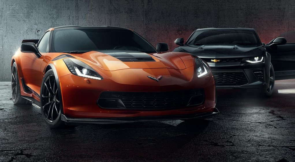 Corvette i Camaro