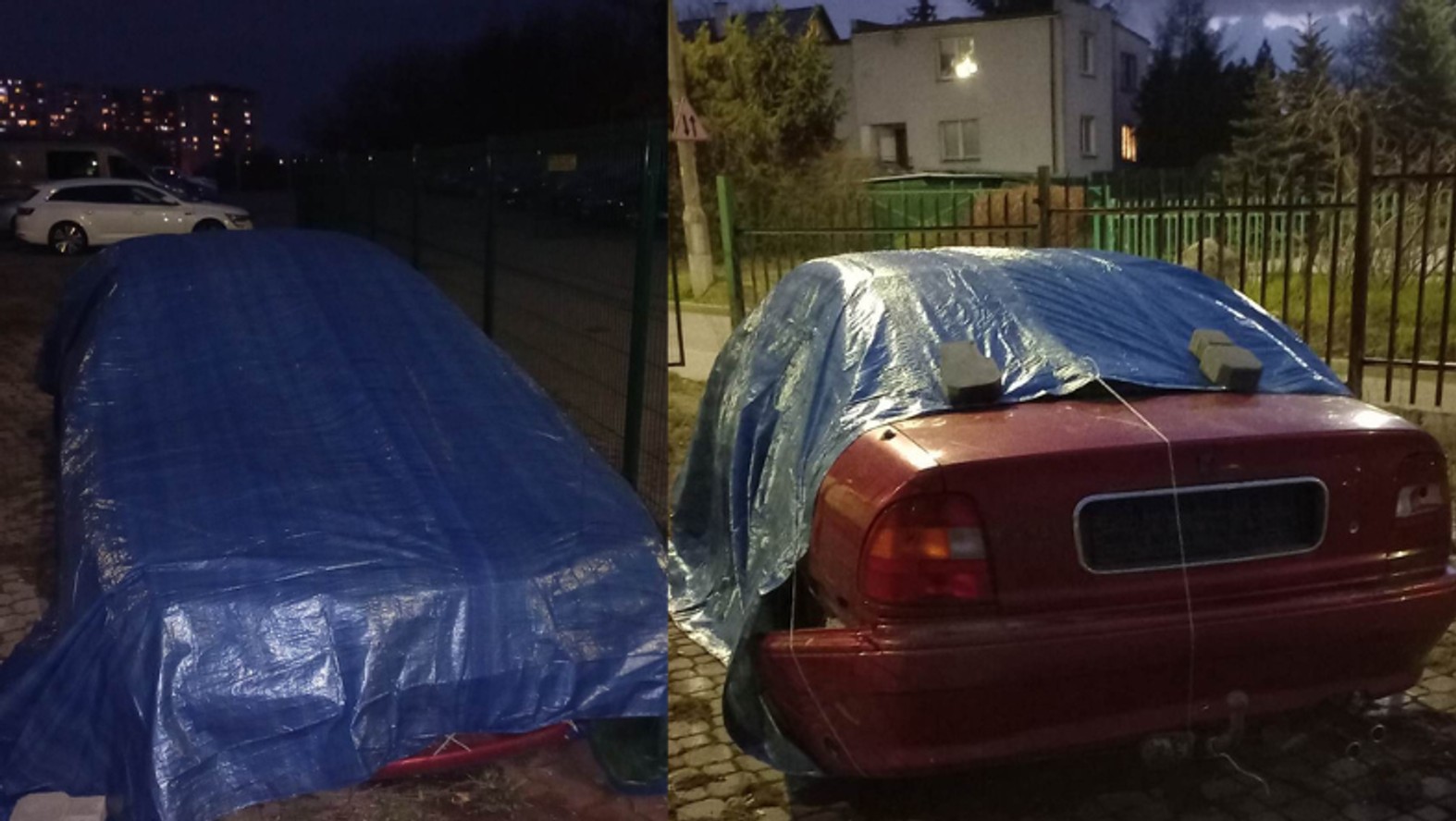 Wrak zmienił miejsce postoju