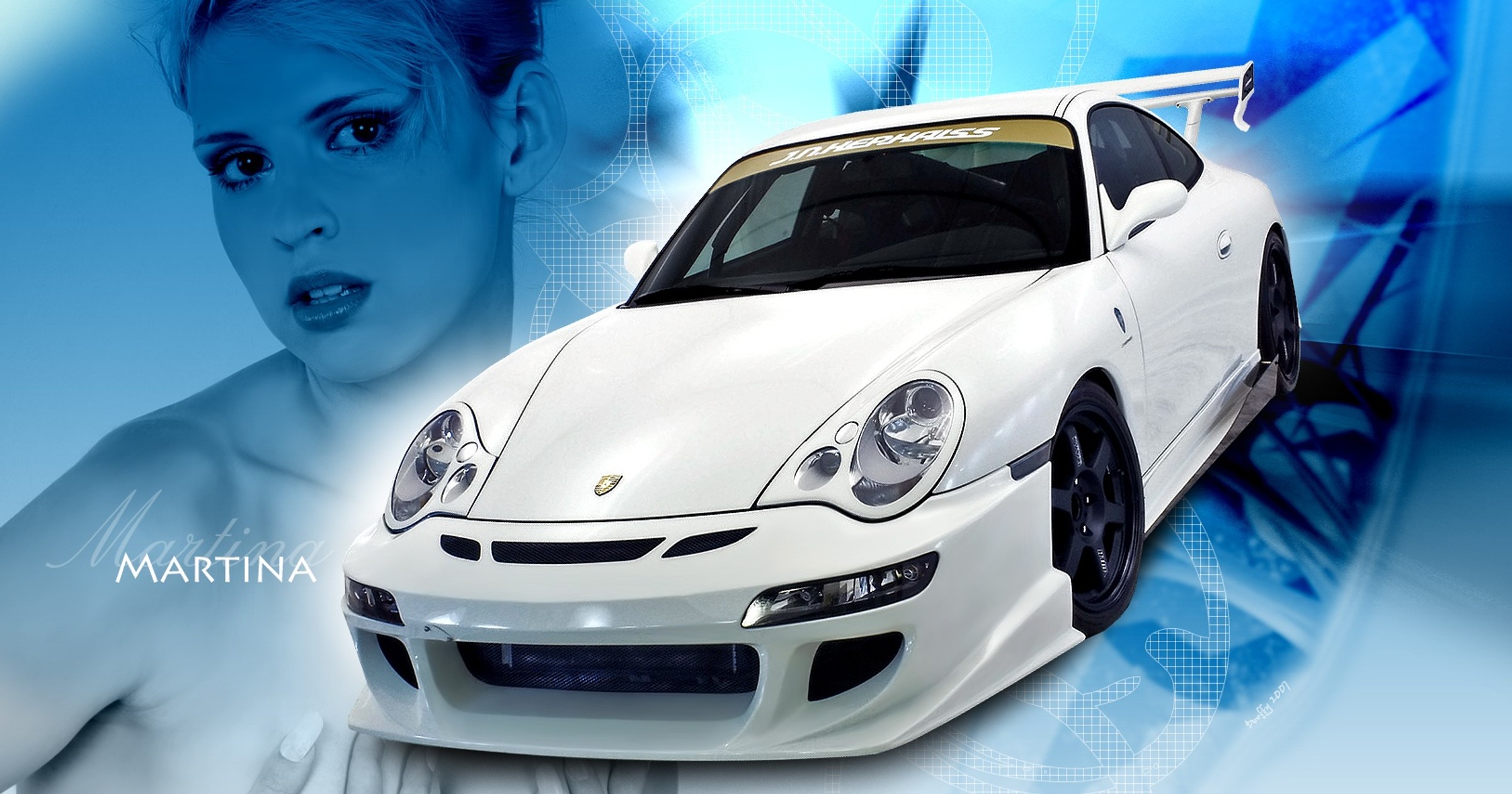 Podoba wam się ona czy auto? 