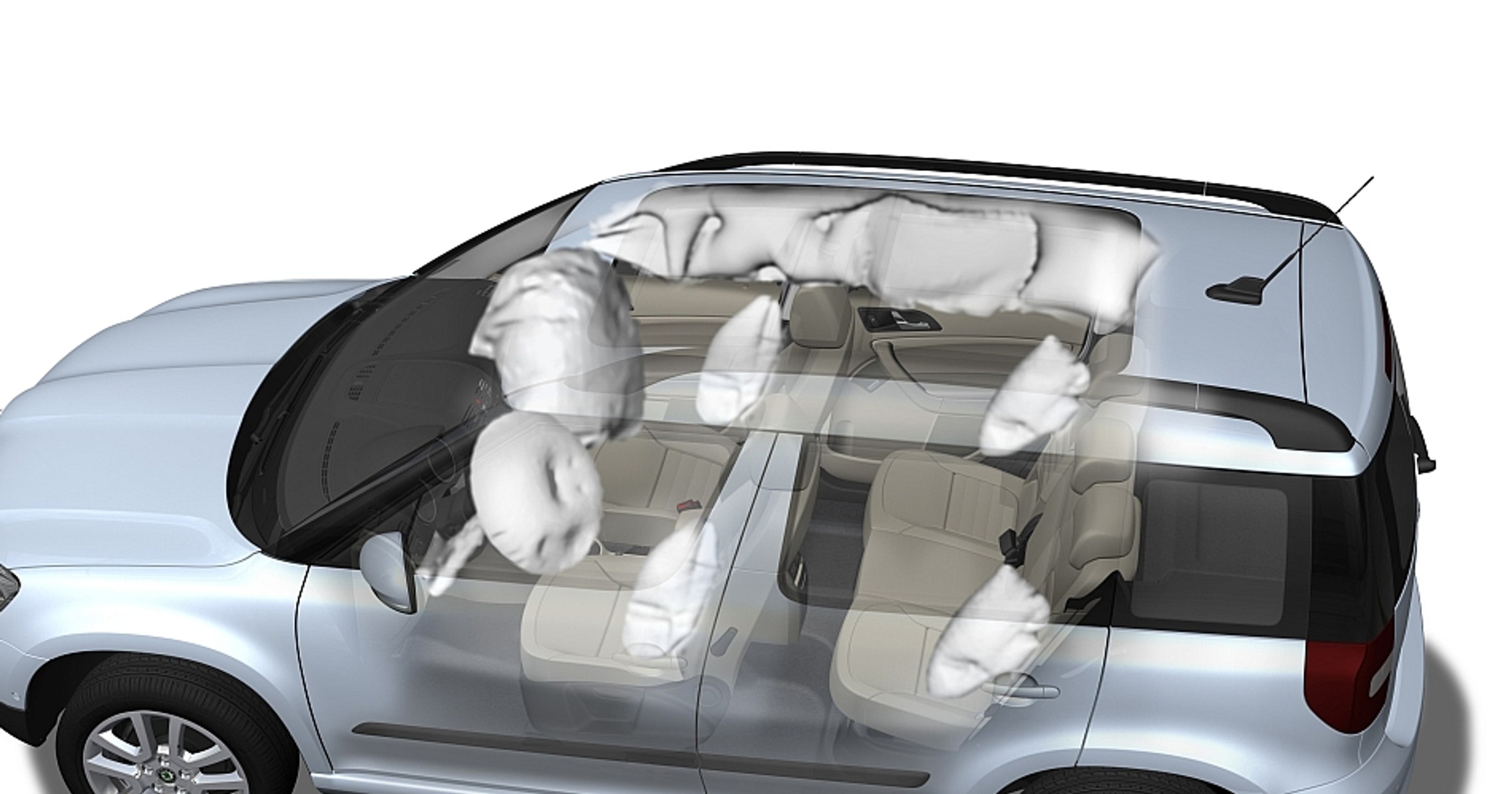 Skoda Yeti - Bezpieczeństwo według Skody
