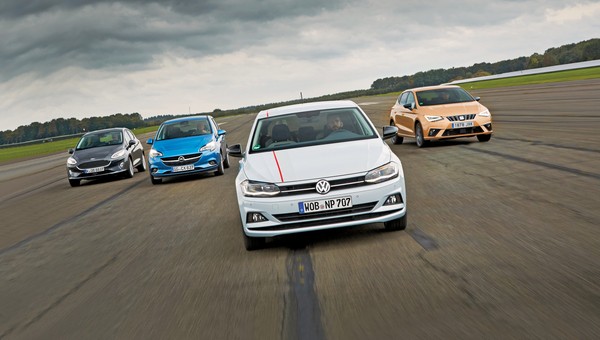 Nowy Volkswagen Polo kontra Ford Fiesta, Opel Corsa i Seat Ibiza