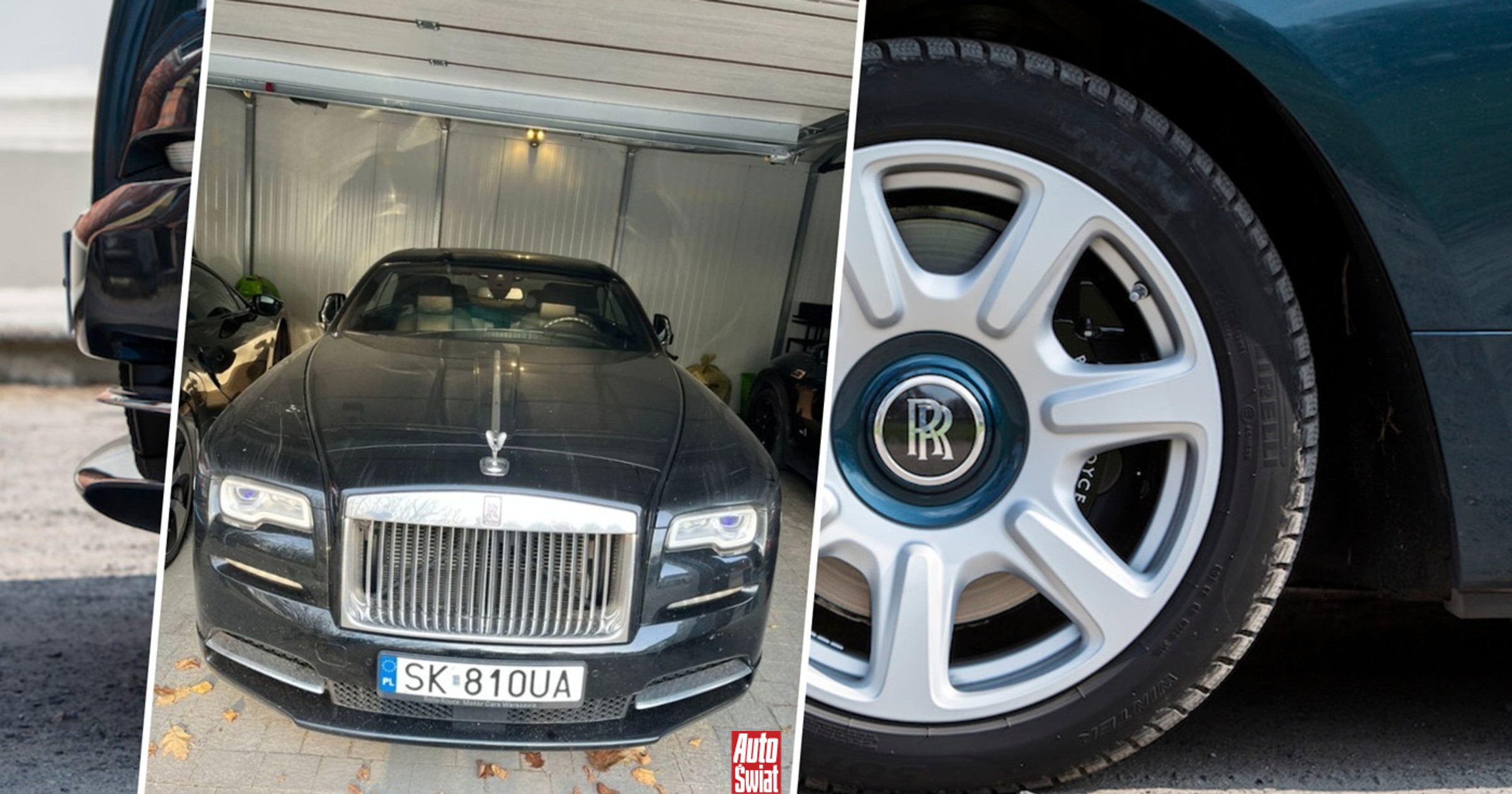 Rolls-Royce Wraith za półdarmo. Luksusowe auto trafiło na licytację komorniczą