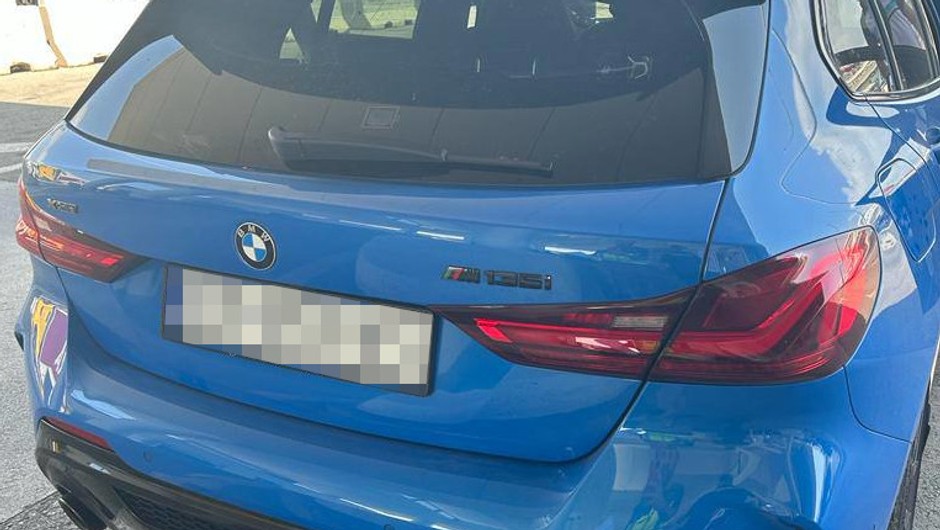 Odzyskane w Hiszpanii BMW M135i o wartości 190 tys. zł