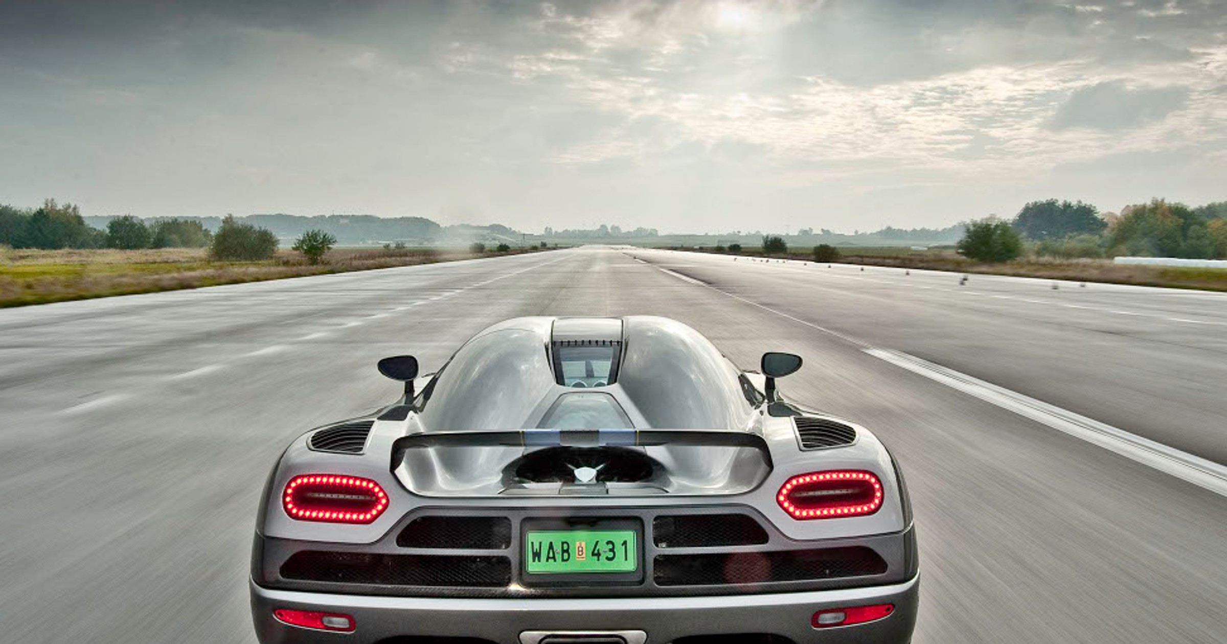 Koenigsegg Agera R z rekordem Guinnessa