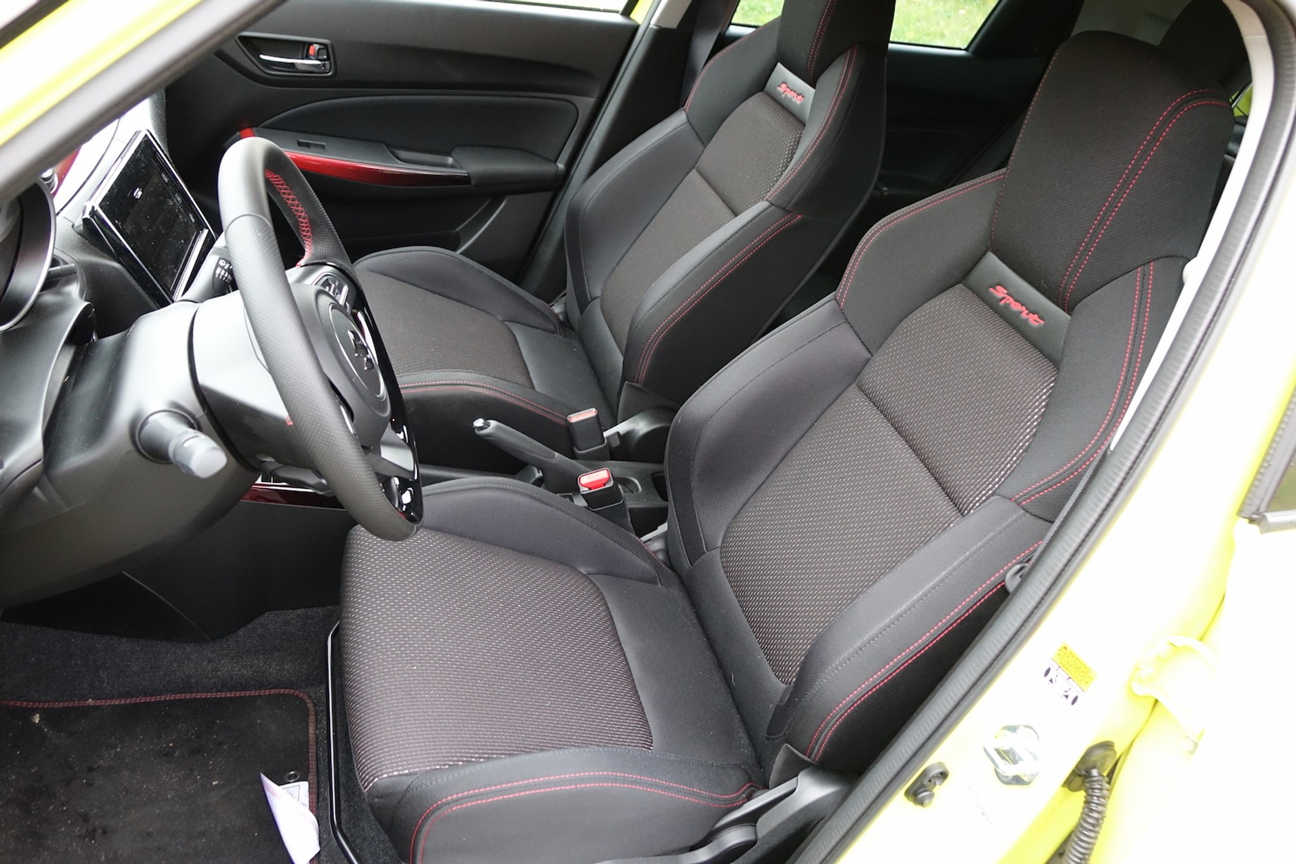 Suzuki Swift Sport fotele