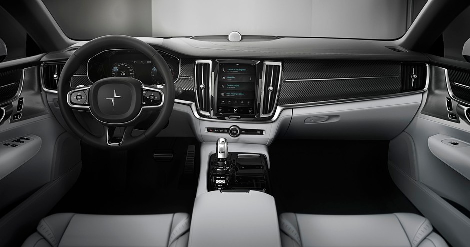Polestar 1 – wnętrze wygląda znajomo? Skojarzenia z Volvo jak najbardziej na miejscu