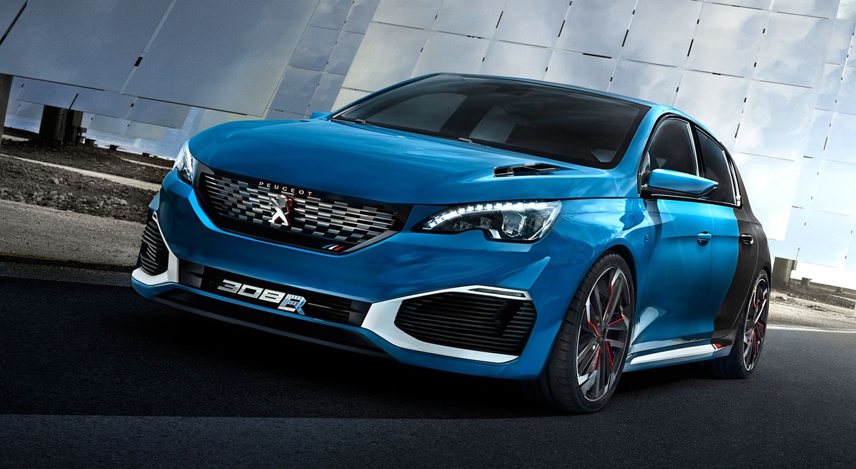 Peugeot 308 R HYbrid przyjechał do Szanghaju