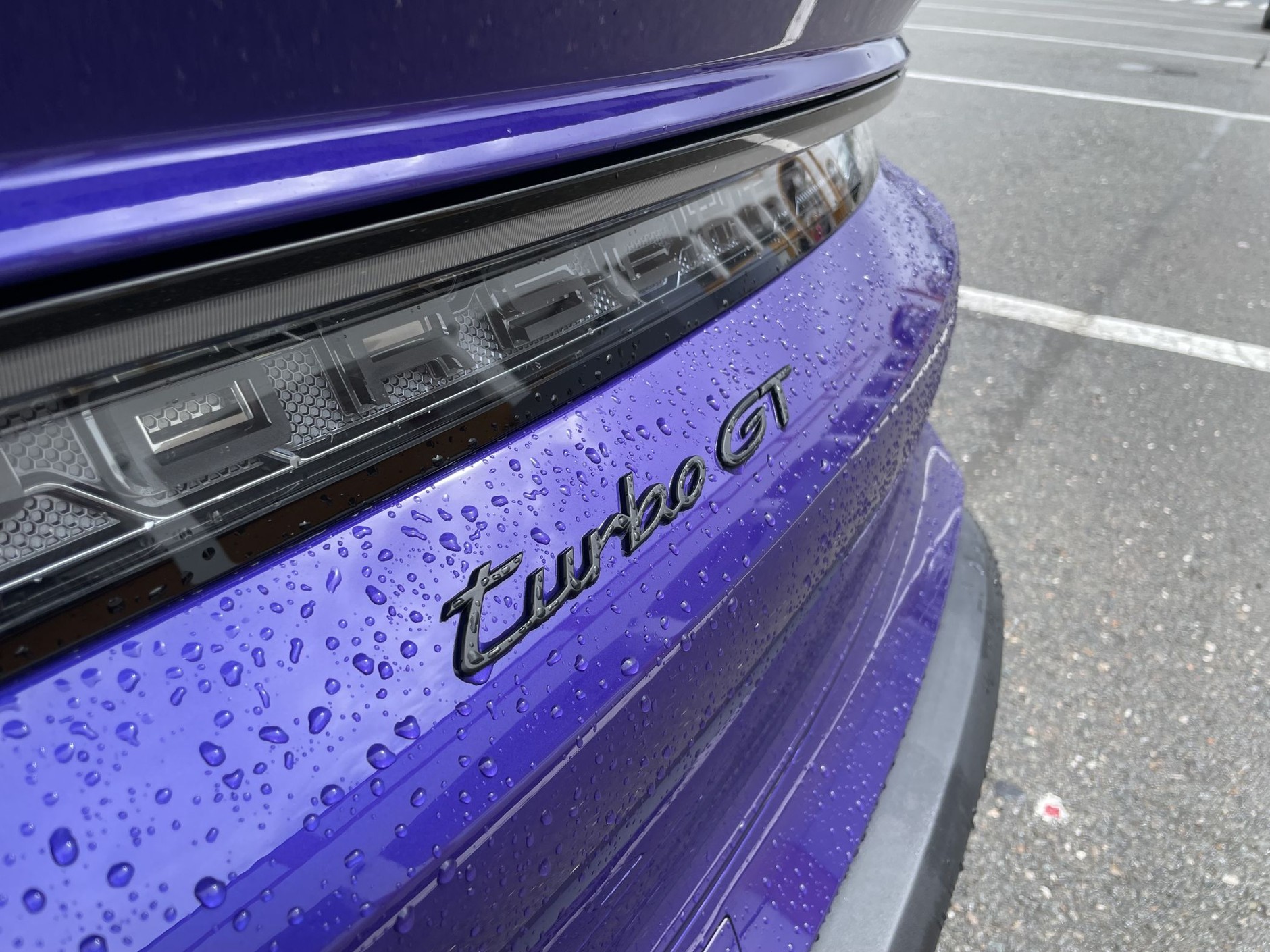 Porsche Taycan Turbo GT z pakietem Weissach