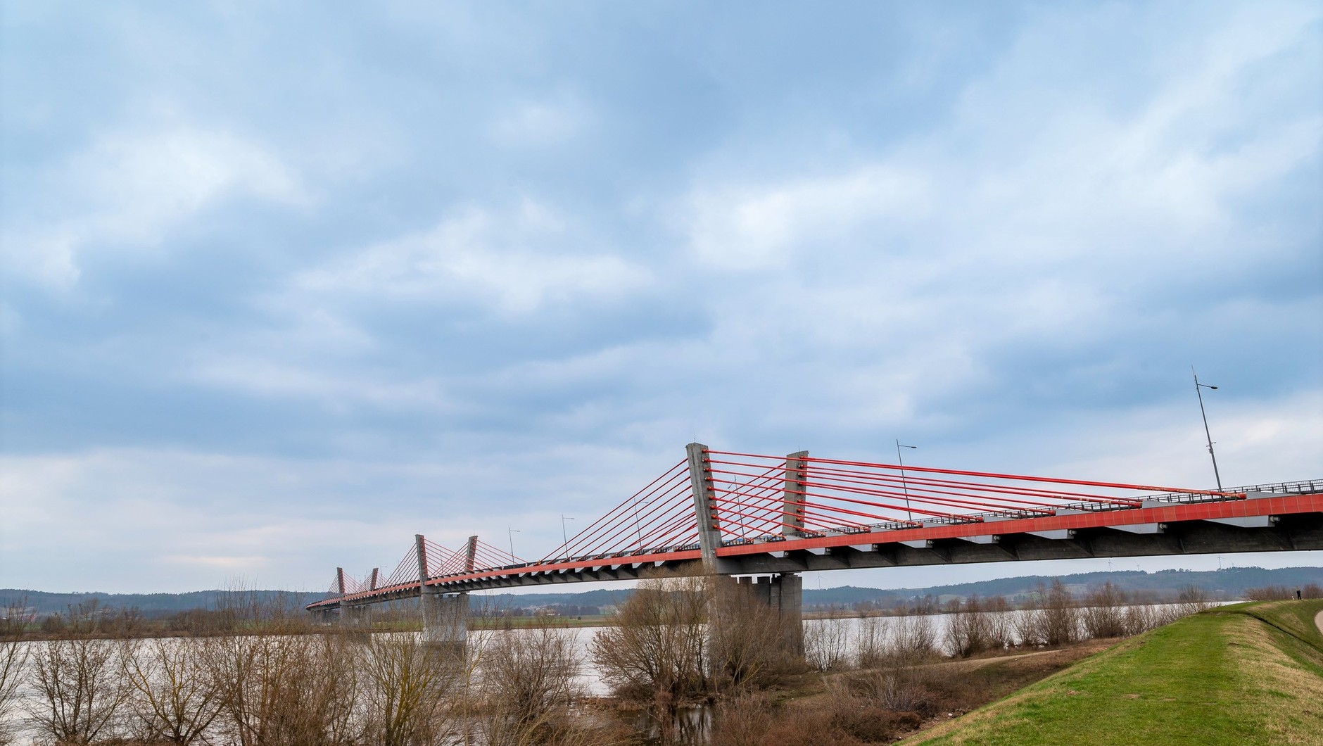 Most na Wiśle pod Kwidzynem w ciągu drogi krajowej nr 90