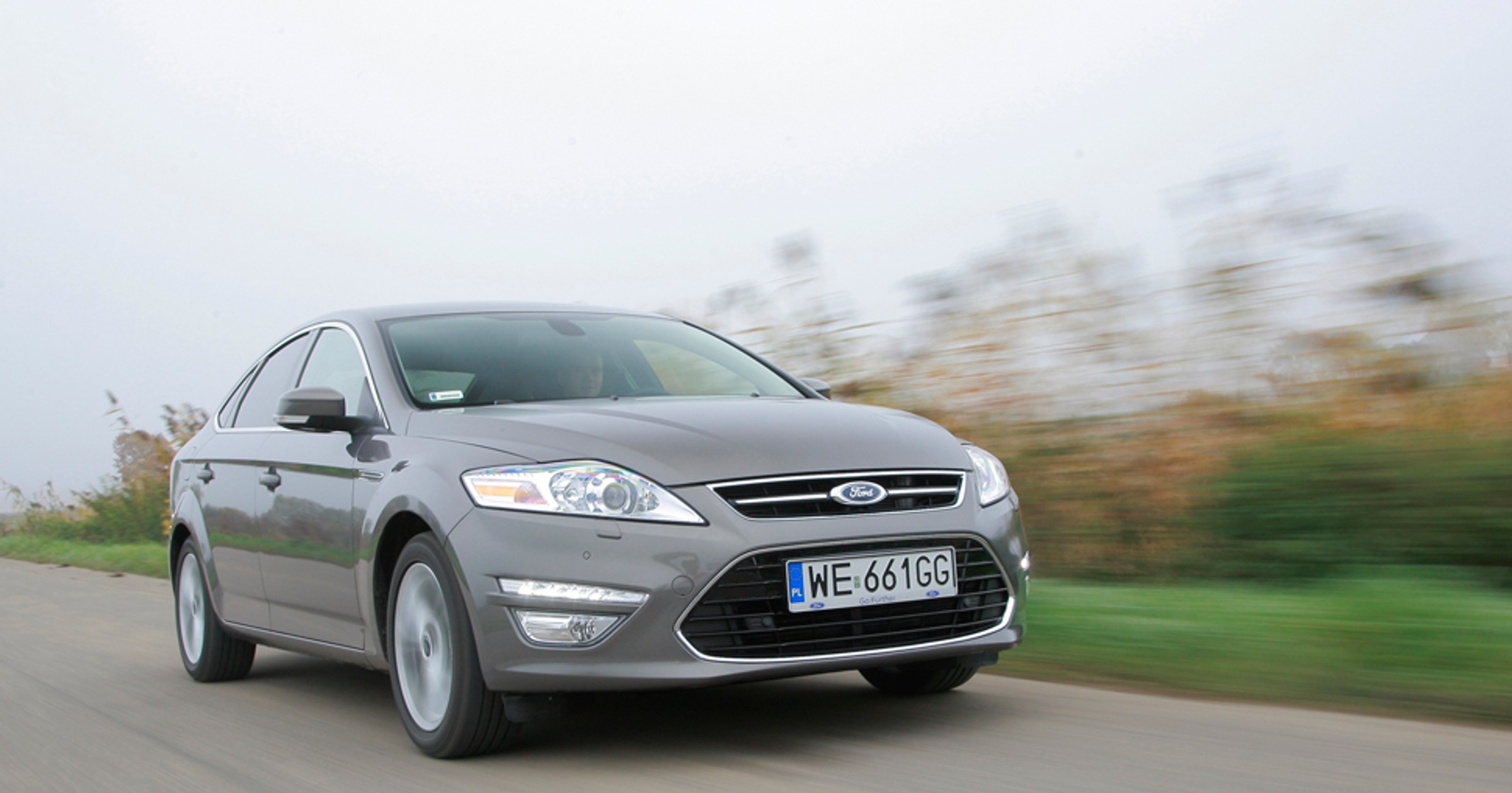 W korku z Fordem Mondeo