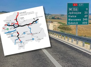 Droga ekspresowa S7. Nowy odcinek "zbliżył" Kraków i Warszawę
