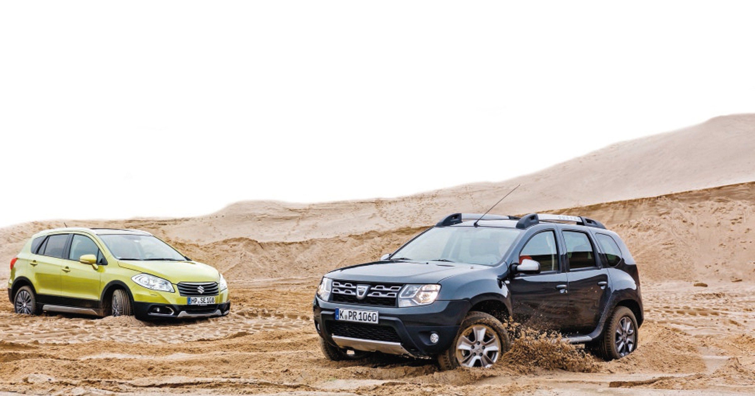 Porównanie | Dacia Duster 1.5 dCi kontra Suzuki SX4 S-Cross 1.6 DDiS
