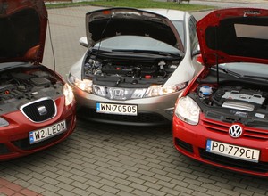 Moc podobna, technika różna – Civic, Leon czy Golf?