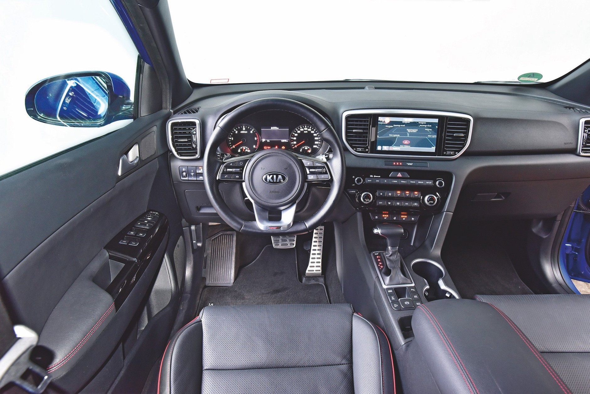 Kia Sportage – kokpit