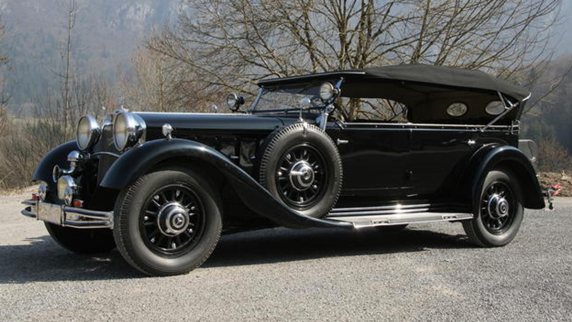 Mercedes 500 Nurburg z 1934 r.