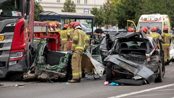 Karambol w Bydgoszczy