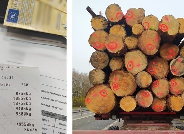 Inspektorzy pokazali wydruk z kontroli. Od początku mieli wątpliwości