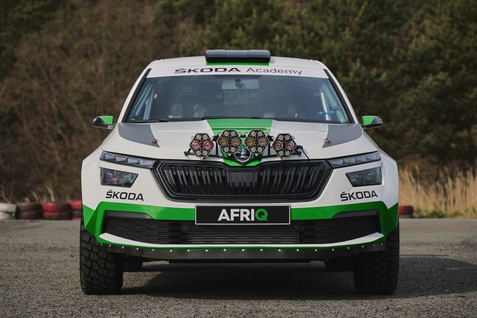 Rajdowa Skoda Afriq stworzona przez studentów z Mladej Boleslavi