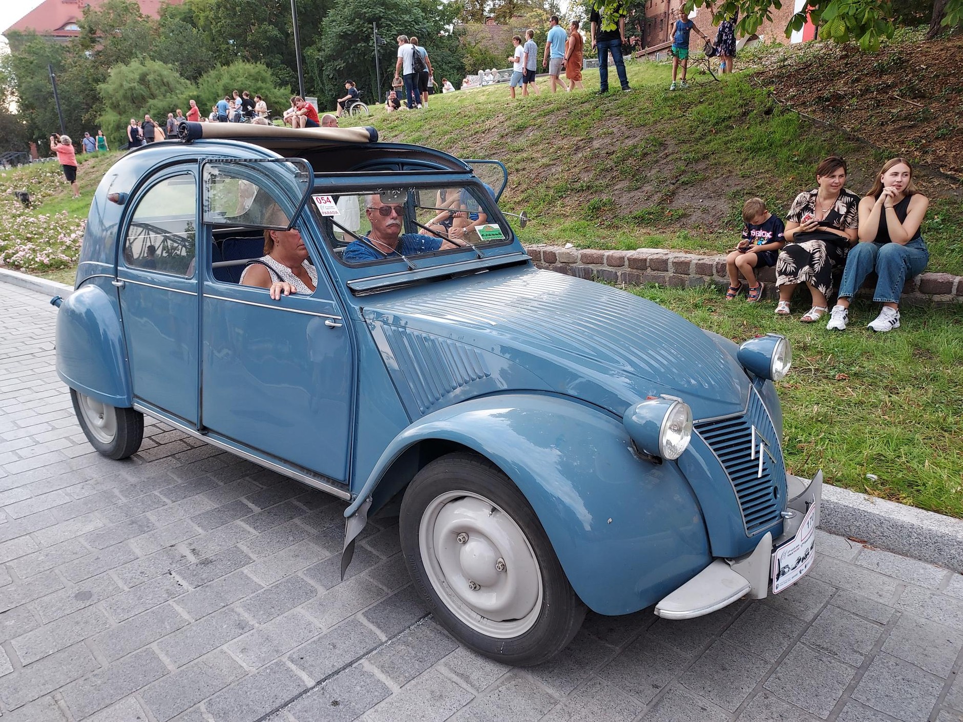 Zlot Citroenów w Toruniu