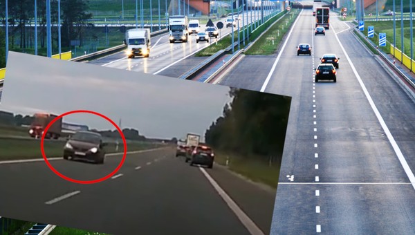 85-letnia kobieta jechała pod prąd na S5. Było o włos od tragedii 
