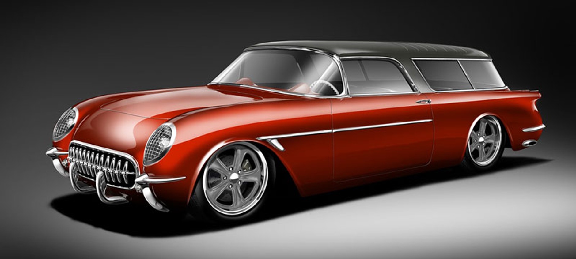 Superior 54 Sport Wagon: Corvette z nadwoziem kombi