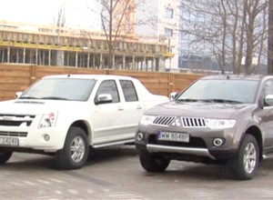 Isuzu D-Max vs Mitsubishi L200 - Pikapy bez wad?