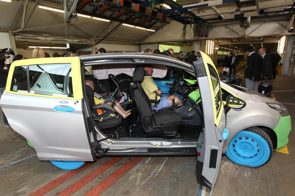 Czy nowy Ford B-MAX jest bezpieczny?