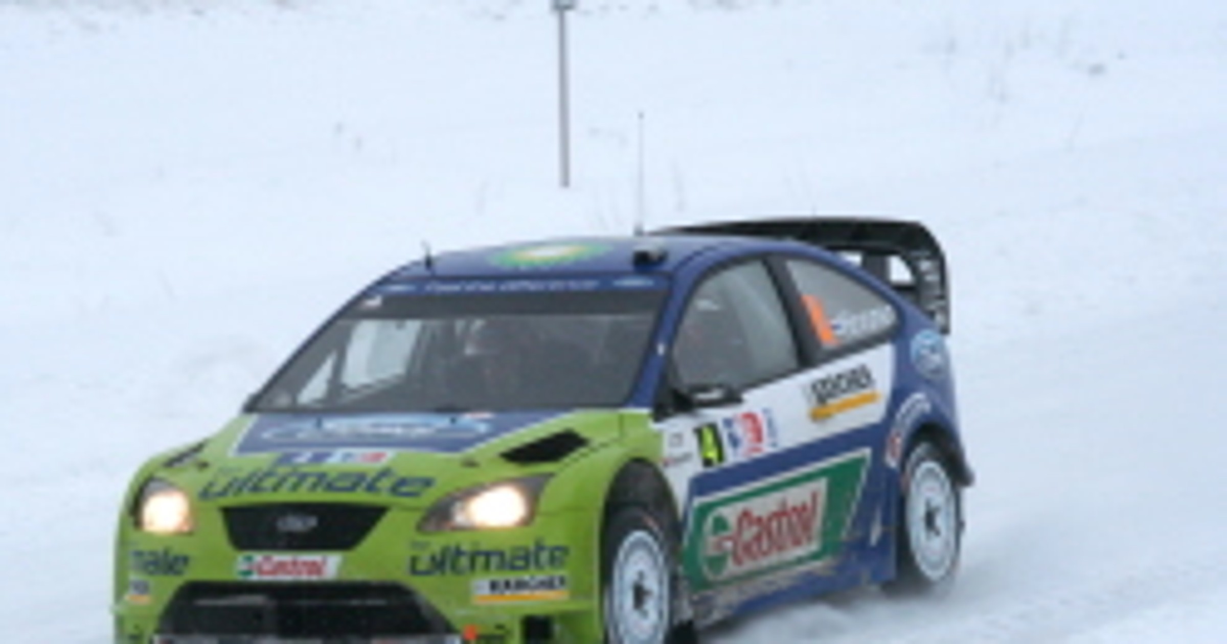 Rajd Norwegii 2009: twarda,  zimowa batalia (1. etap)