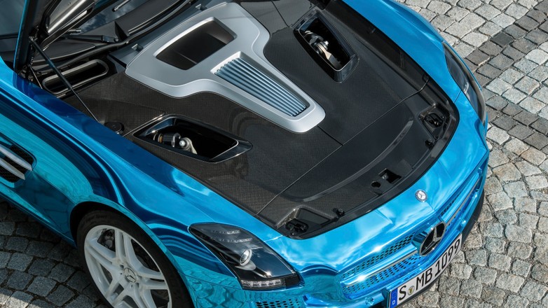 AMG SLS miał już wersję elektryczną, ale był to prototyp