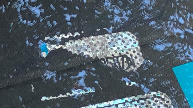 Naklejka rejestracyjna na szybie