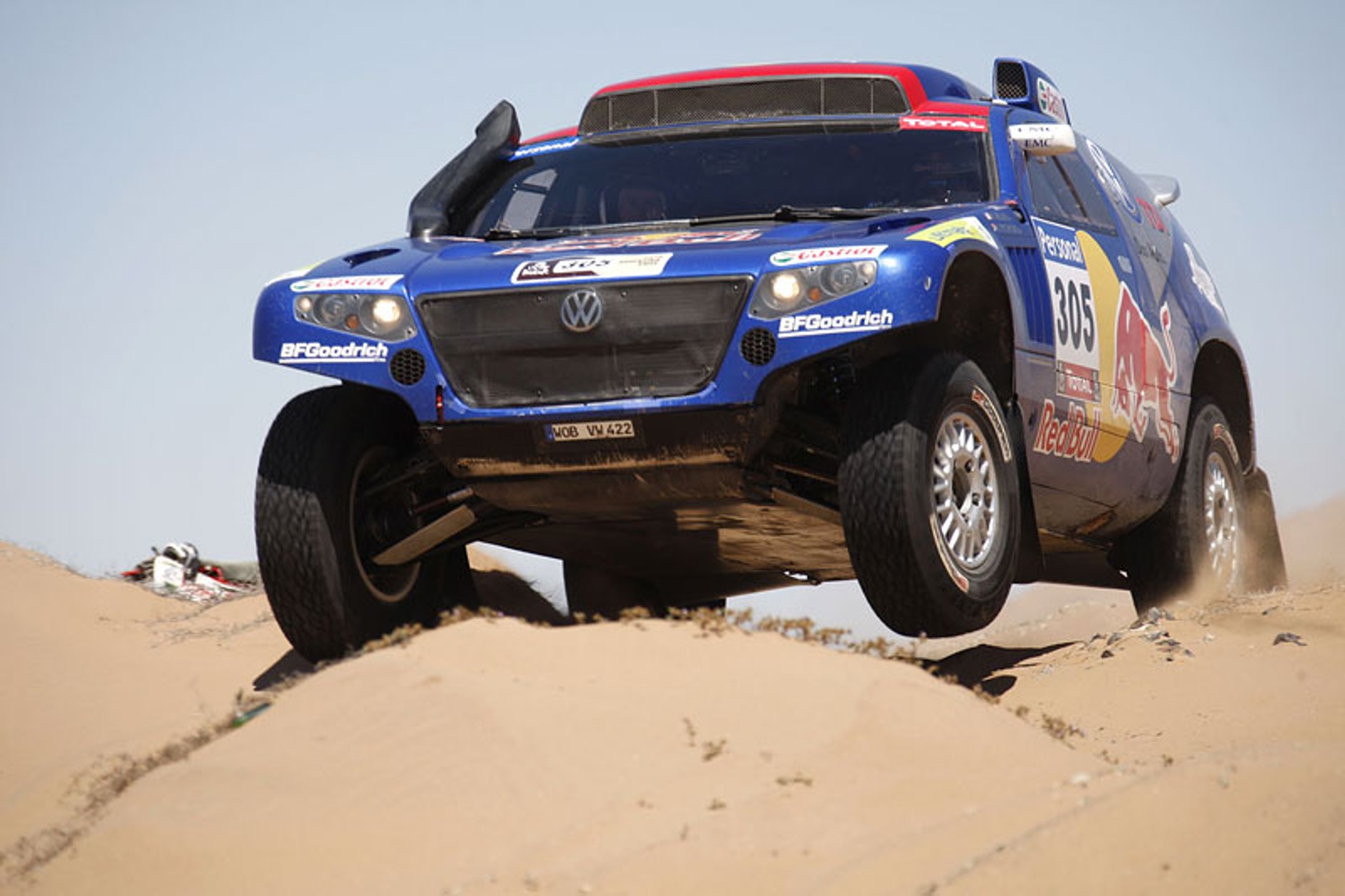 Rajd Dakar 2010: Przygoński już 8, Sonik broni honoru (12. etap na żywo, wyniki, foto)