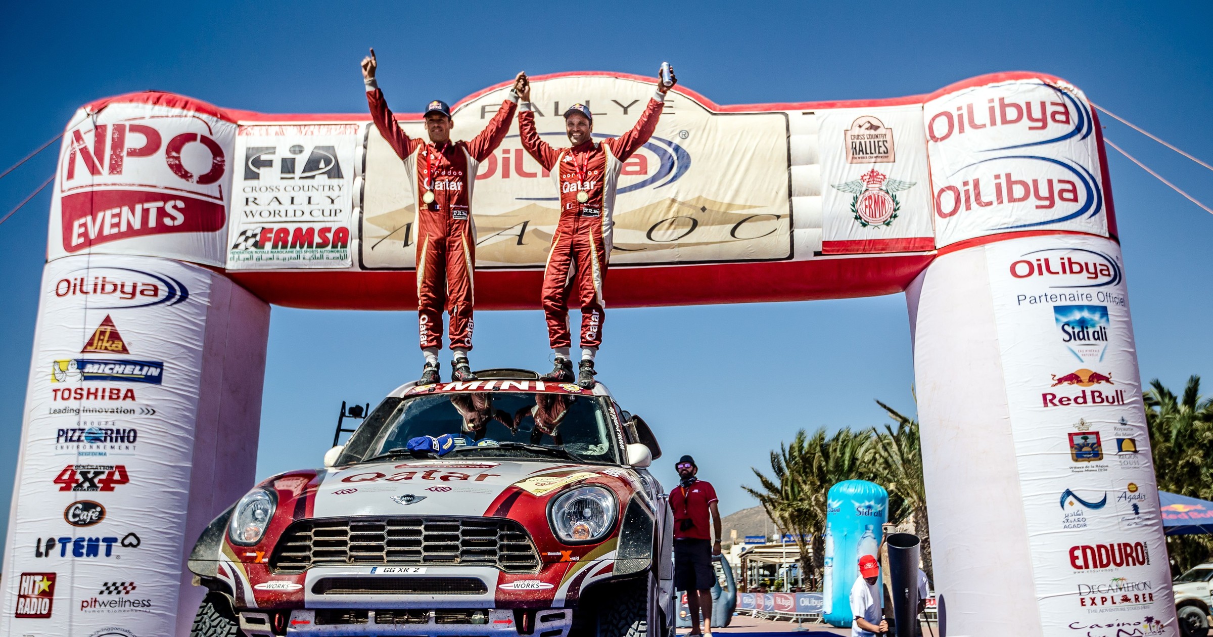 Rallye du Maroc 2015 - Nasser Al Attiyah i Mathieu Baumel - MINI ALL4 Racing