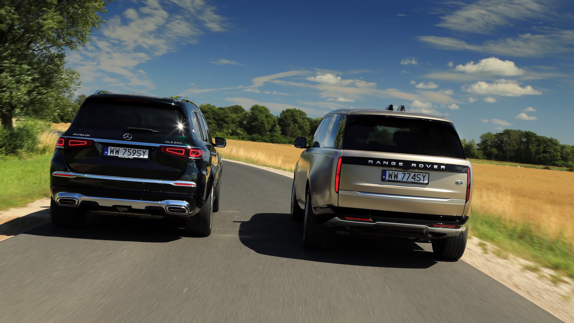 Range Rover LWB P530 First Edition i Mercedes-Maybach GLS 600