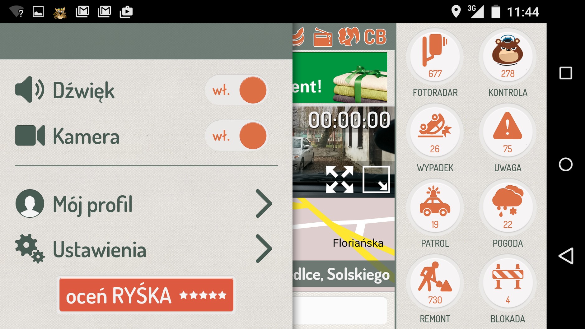 Co można zmienić w aplikacji Rysiek?