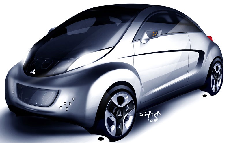 Genewa 2009: sportowy prototyp Mitsubishi o napędzie elektrycznym