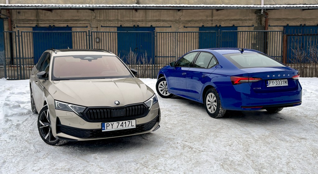 Skoda Octavia Combi Sportline i Skoda Octavia Liftback Essence