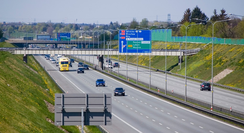 Autostrada A2 w pobliżu Poznania (zdj. ilustracyjne)