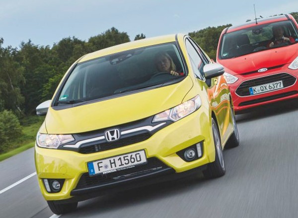 Pojemność kontra turbo - Honda Jazz vs Ford B-Max