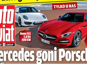 Porsche 911 i Mercedes SLC: czy Mercedes pogoni  za Porsche