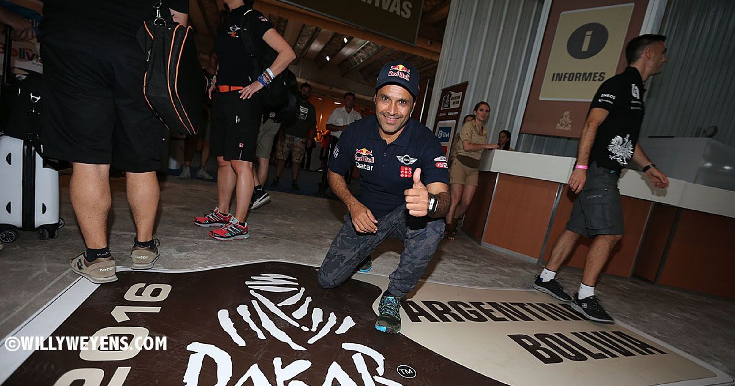 Nasser Al-Attiyah - ubiegłoroczny zwcyciezca Rajdu Dakar