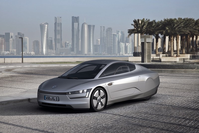 Volkswagen XL1 spala 0,9 l/100 km