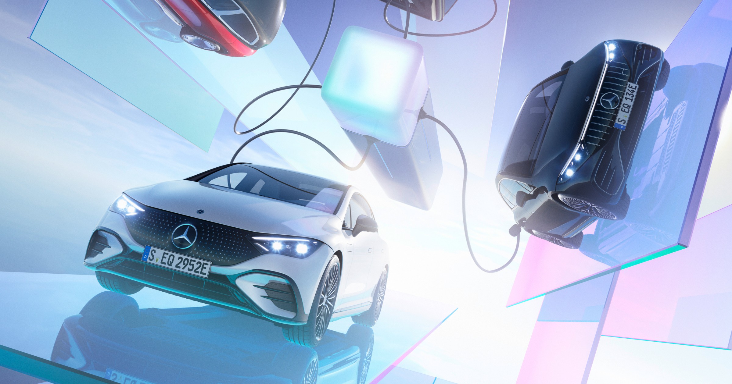 Debiutujące w Monachium elektryczne Mercedesy EQE i AMG EQS 53