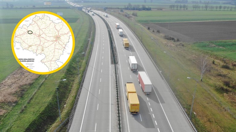 A4 na odcinku Krzyżowa - Krzywa