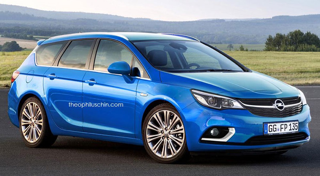Nowy Opel Astra we Frankfurcie