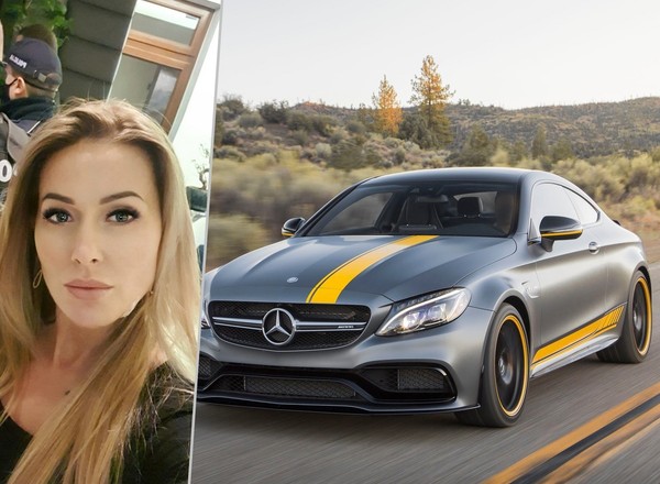 Sylwia Peretti zjechała Mercedesem z drogi. Tabloidy trochę to podkoloryzowały