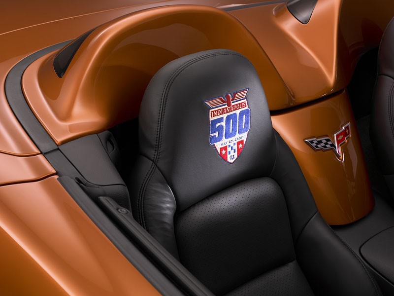 Chevrolet Corvette w roli Pace Car podczas wyścigu w Indianapolis