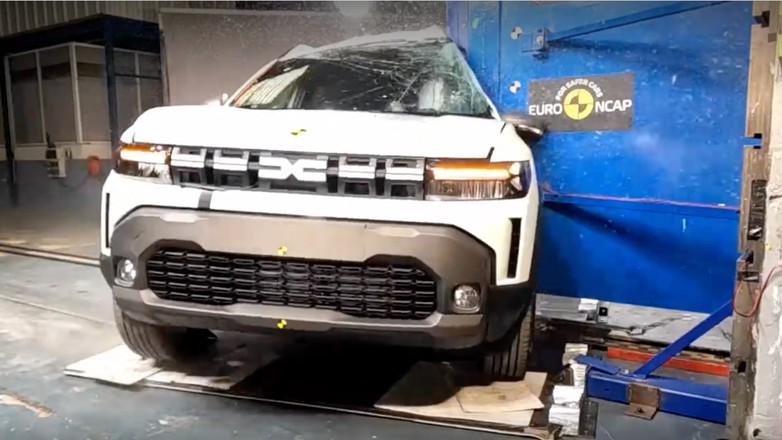 Test zderzeniowy nowej Dacii Duster