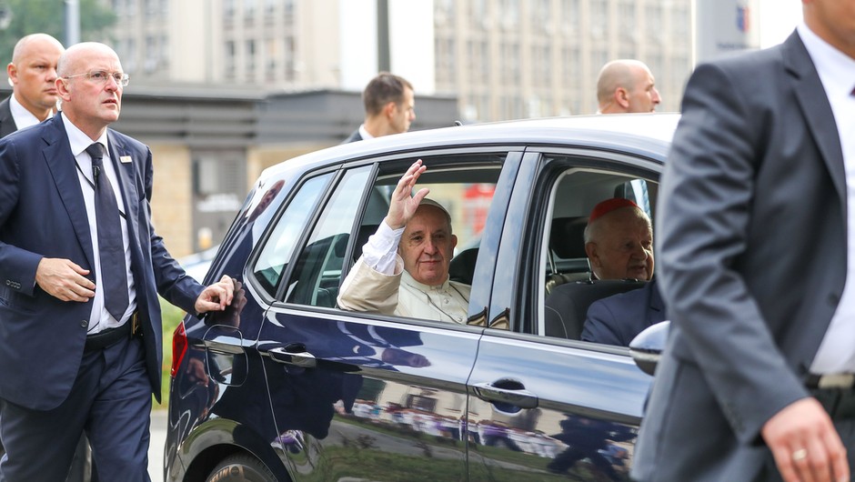 Volkswagen Golf Sportsvan papieża Franciszka