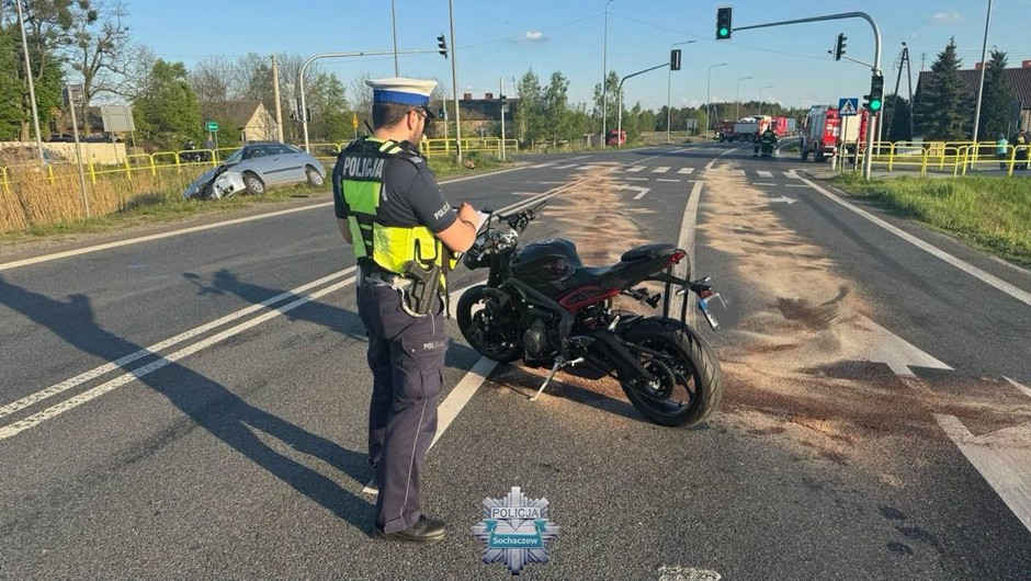 Obraz pochodzący z serwisu https://mazowiecka.policja.gov.pl/wsc/aktualnosci/96799,Wypadek-z-udzialem-motocykla-w-Kamionie-Policjanci-apeluja-o-ostroznosc.html