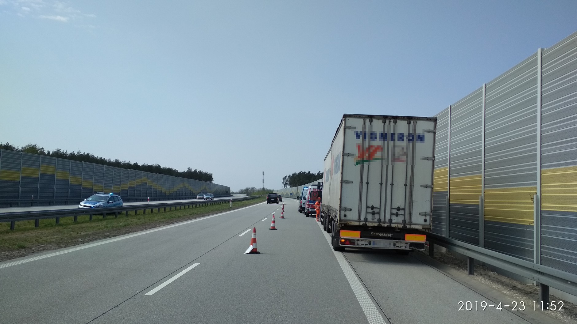 Pijany kierowca ciężarówki